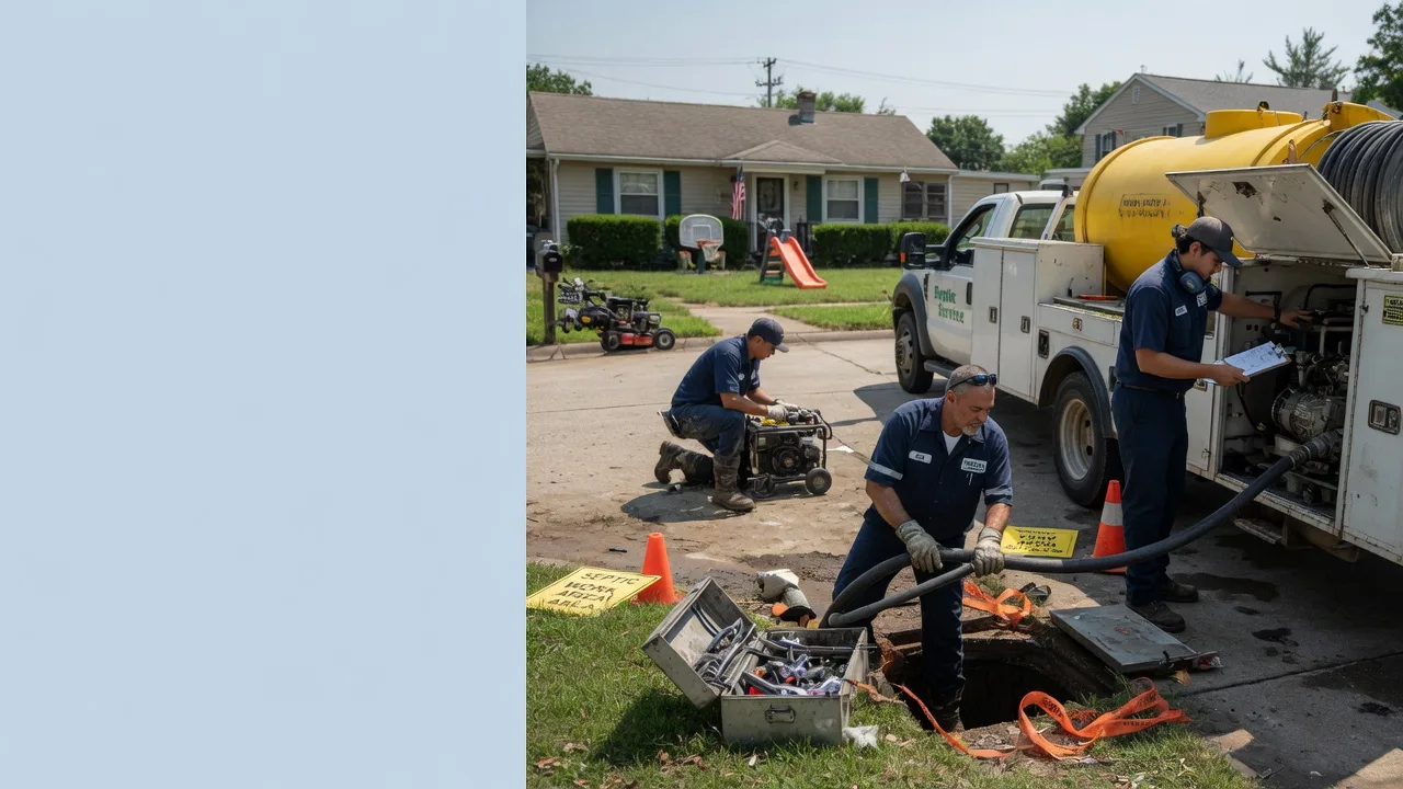 Septic Tank Pumping in Newport, TN near me